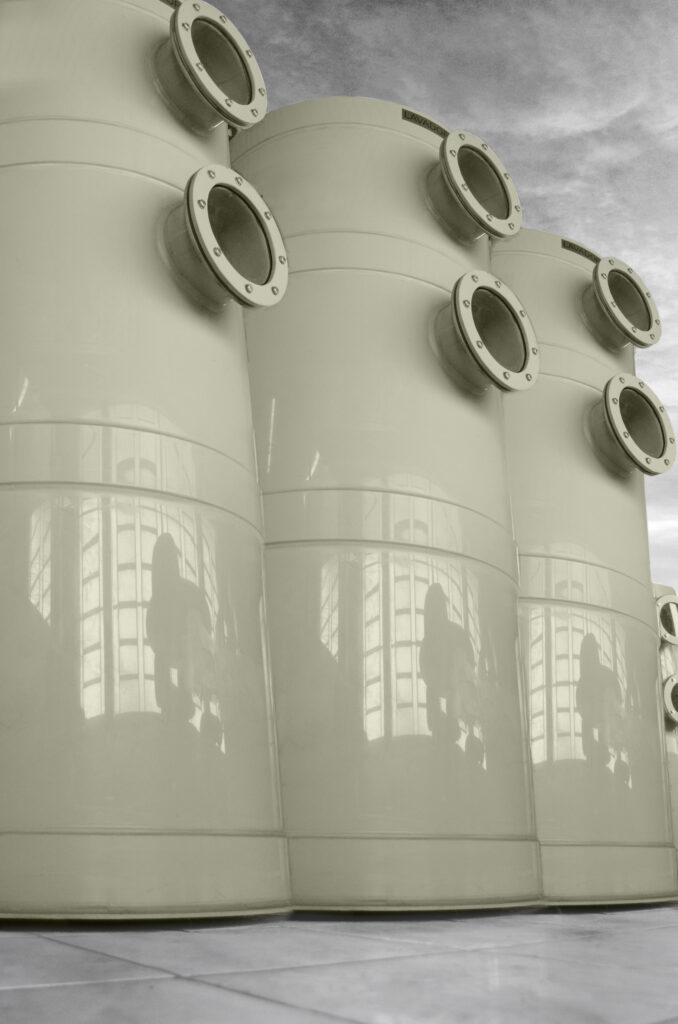 PP scrubbers and tanks for wastewater treatment applications
